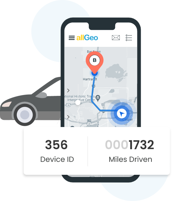 Route and mileage tracking