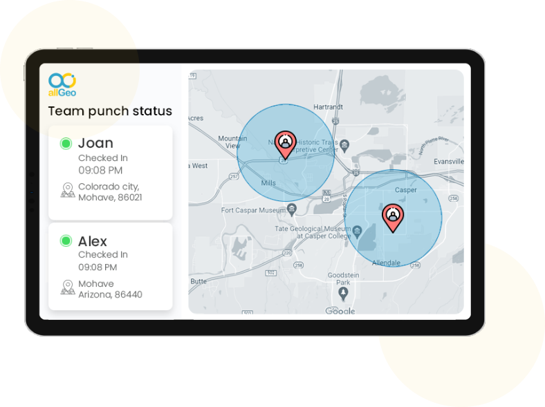 employee location tracking app