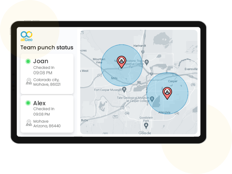 employee location tracking app