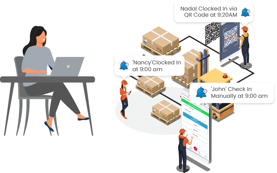 Field service management software with smart scheduling