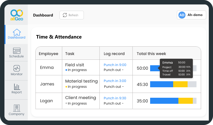 time attendance tracking