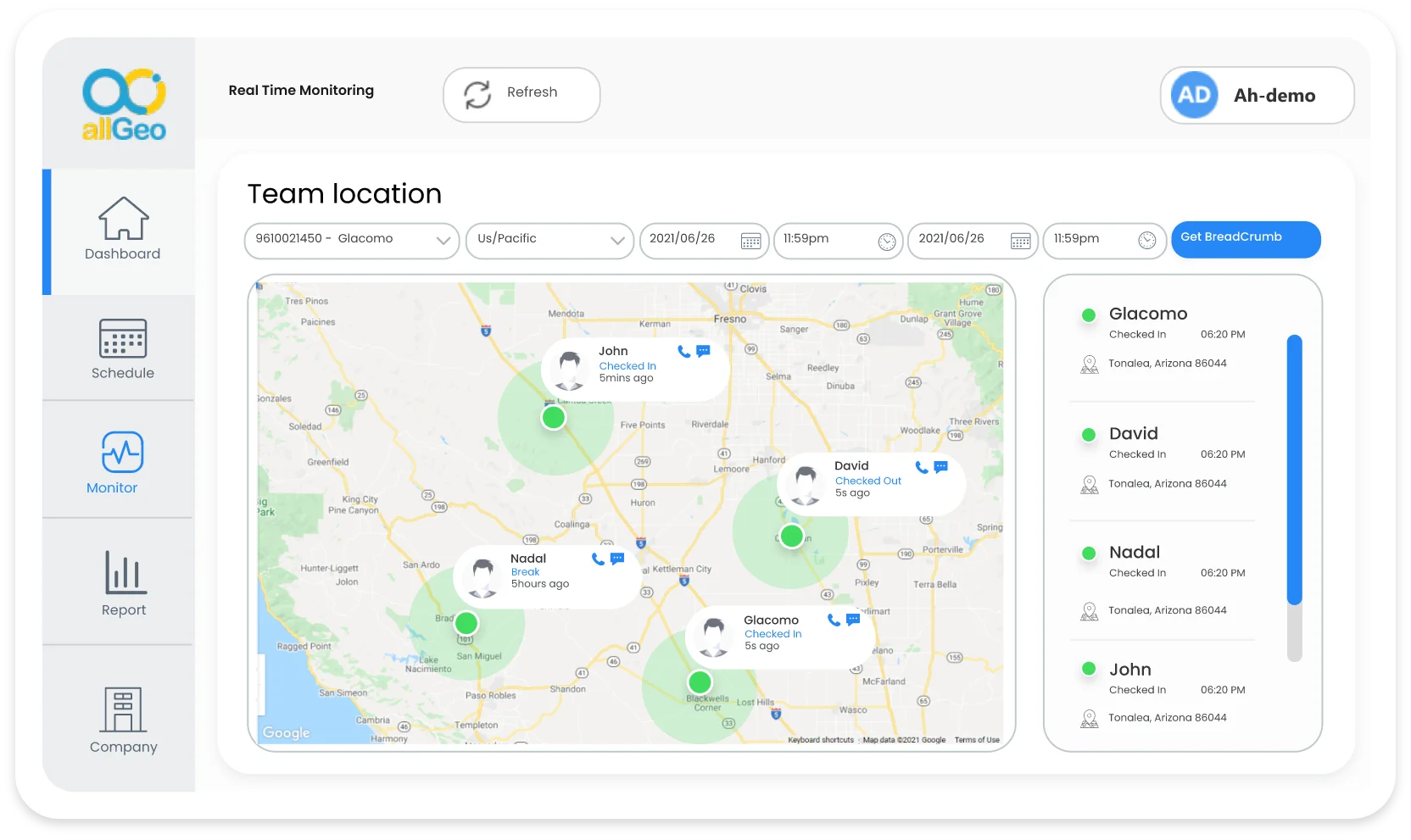 Geo-Tagged Communication