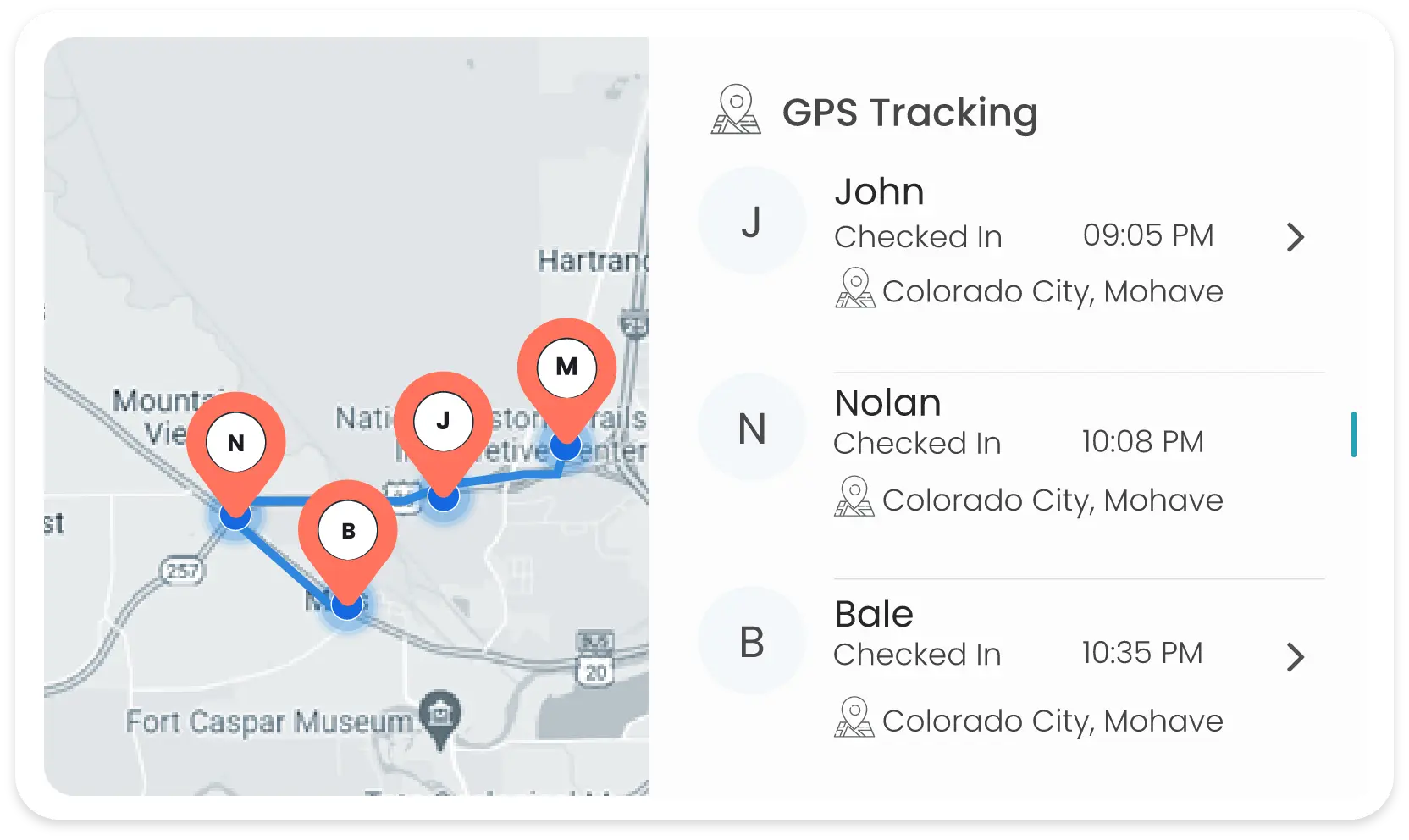 Real-time Location Tracking