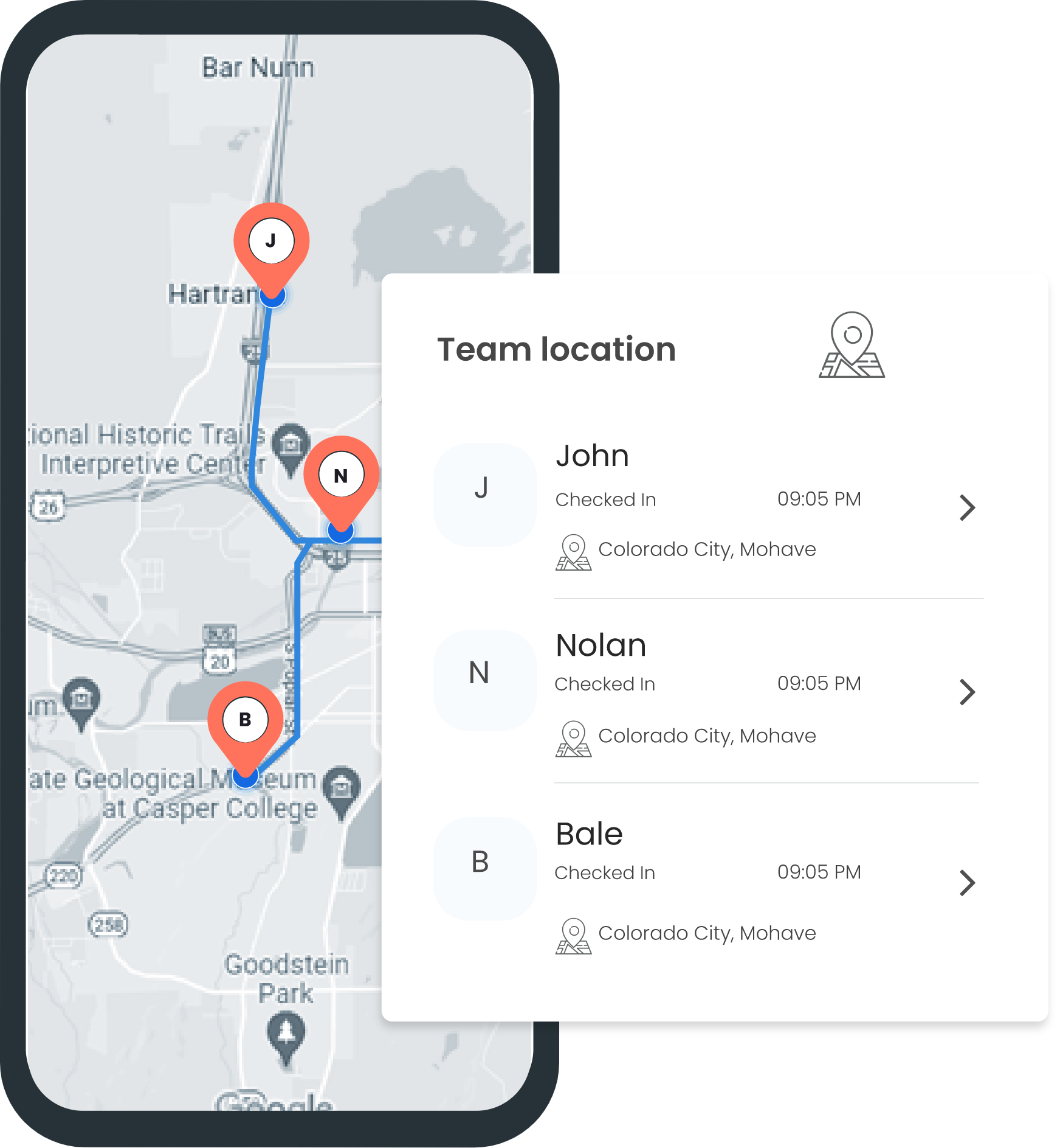 Real-time Location Tracking