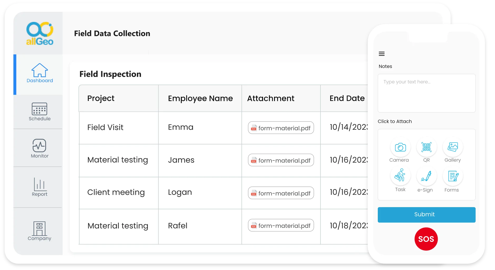 Field Inspection App