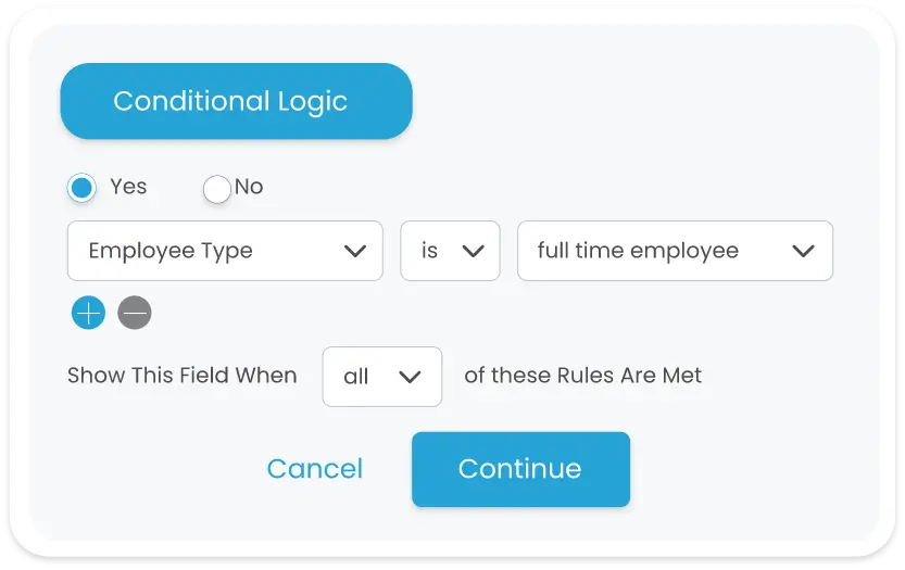 Conditional Logic