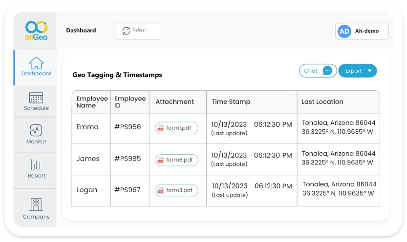 Geo Tagging & Timestamps