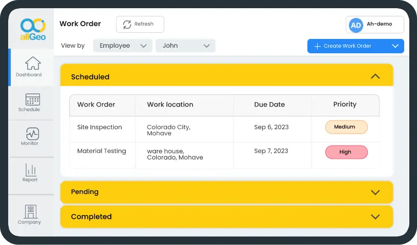 Work Order Management