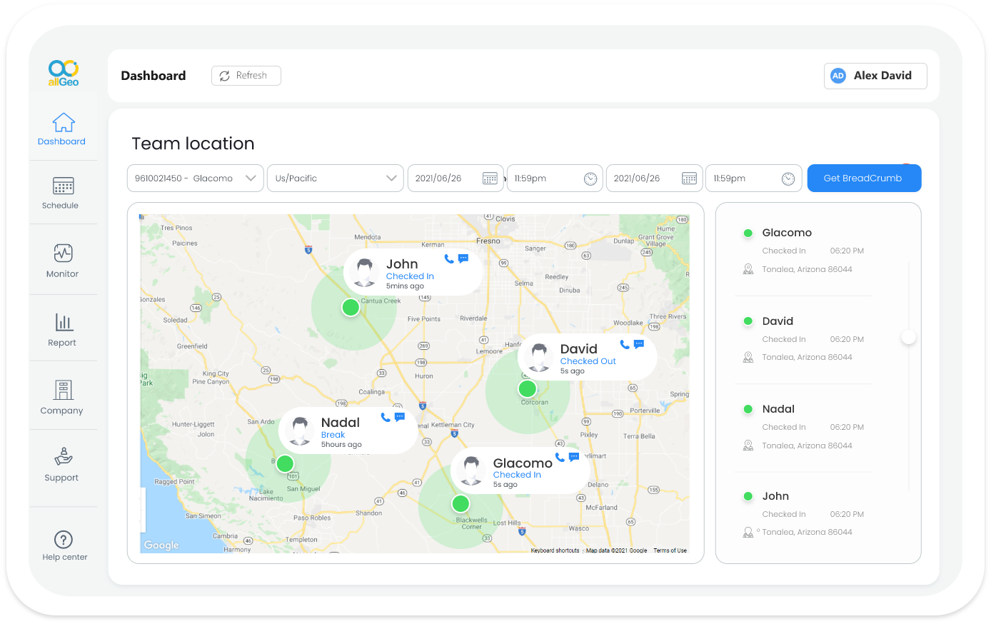 Field Employee Visibility