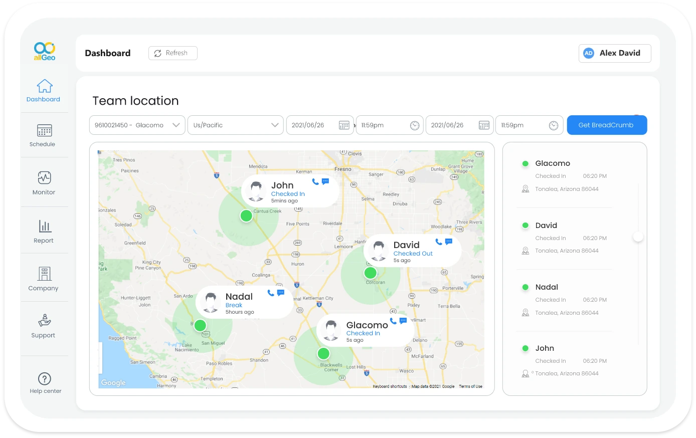 field employee visibility