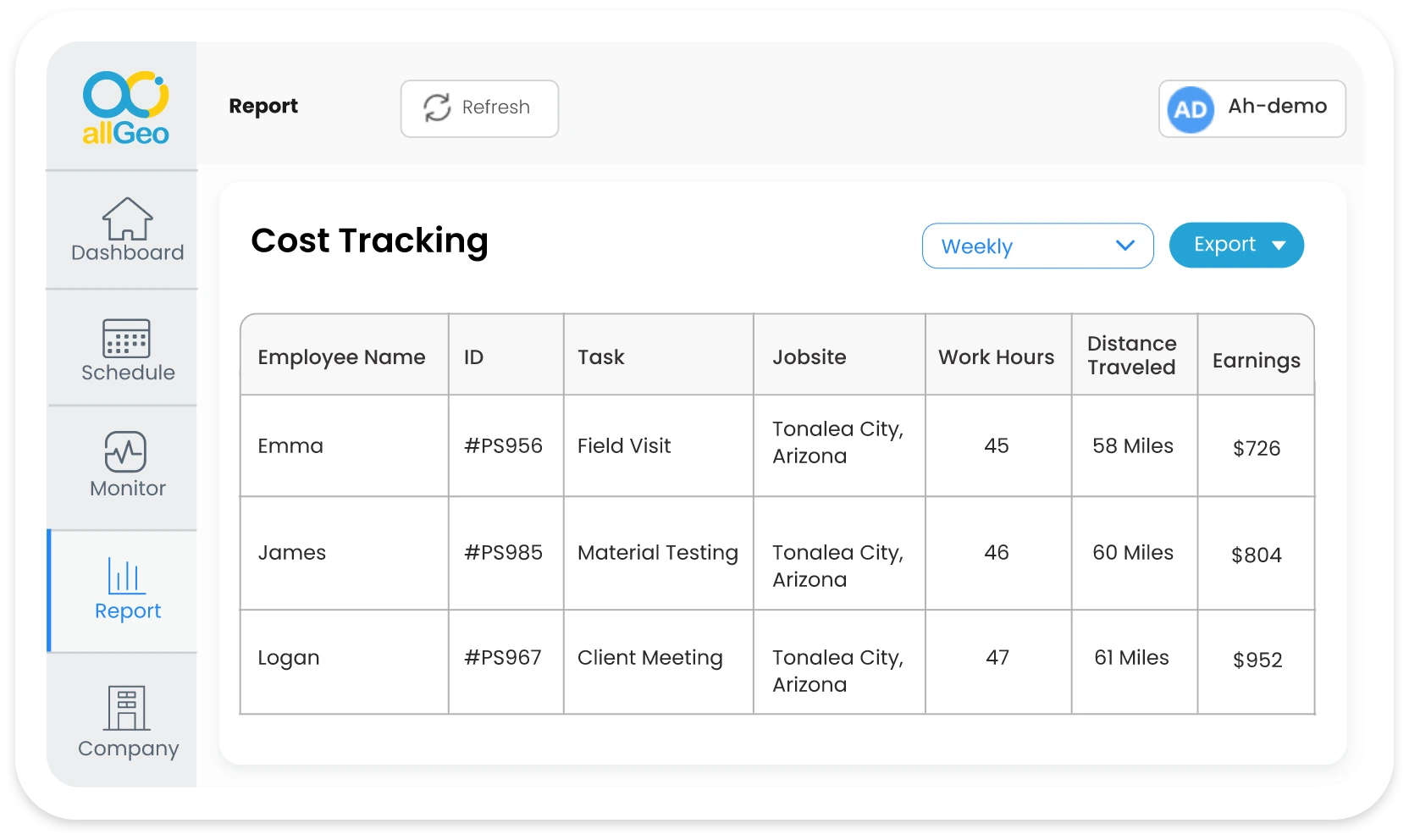 Expense Tracking