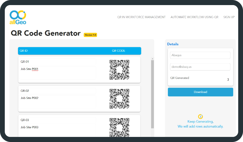 QR Code Generator