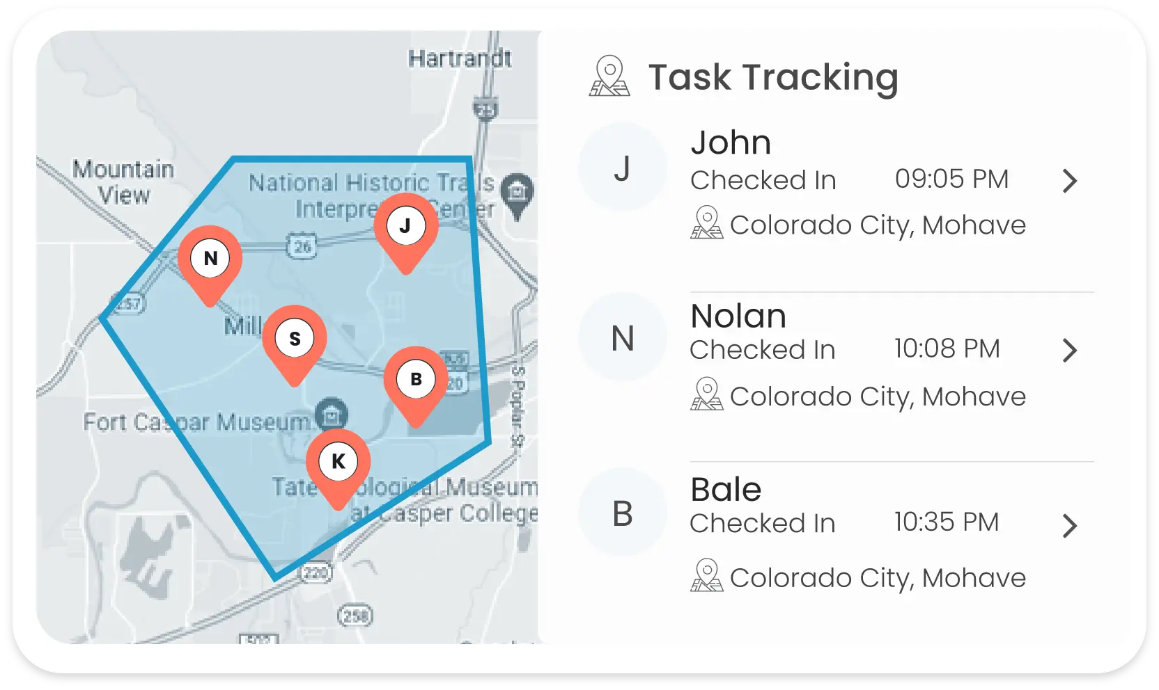 Factory Time Clock System with Geofencing