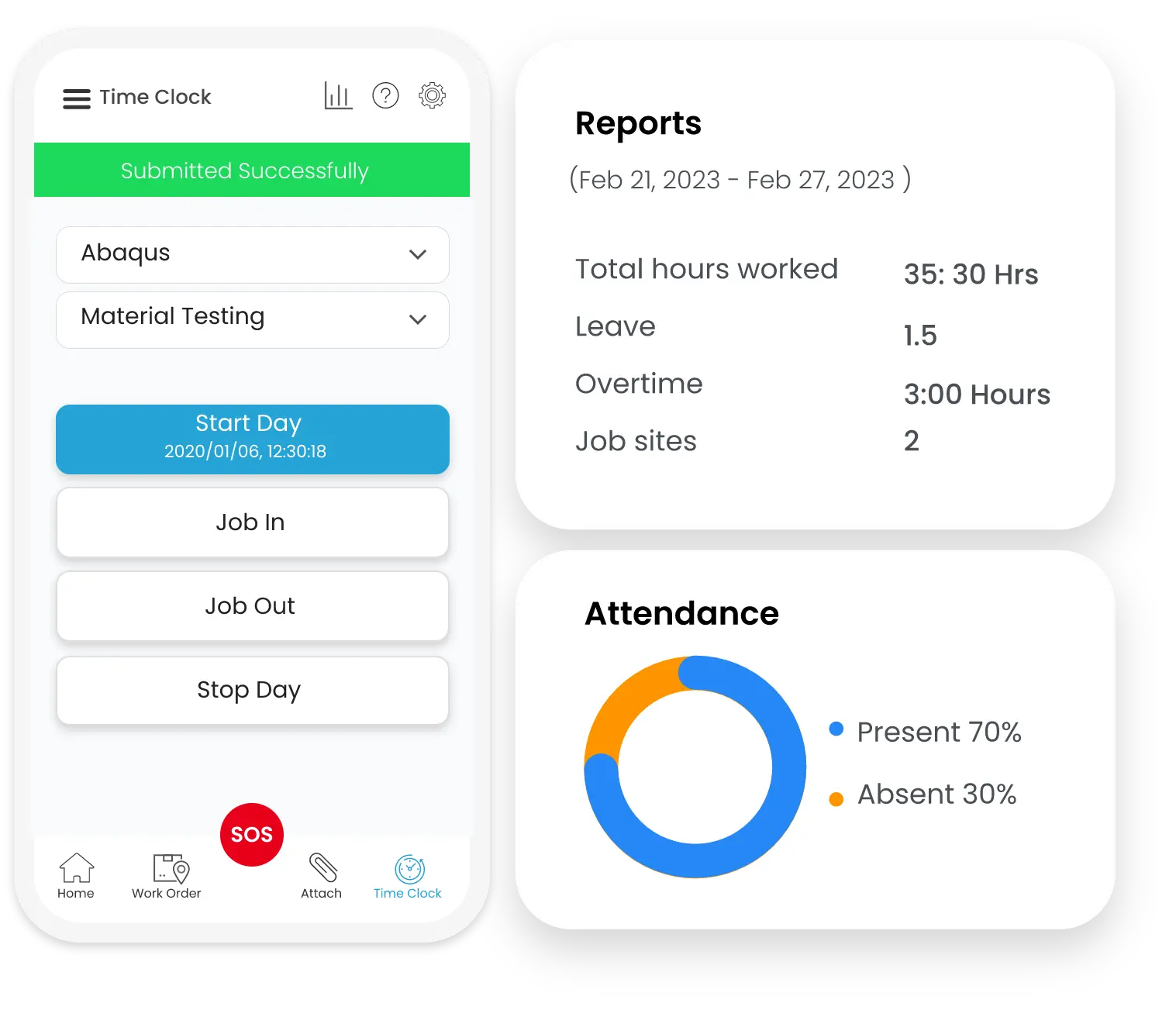 Time Tracking Solution for Manufacturing Operations