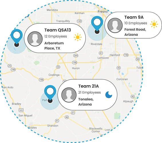 real-time location