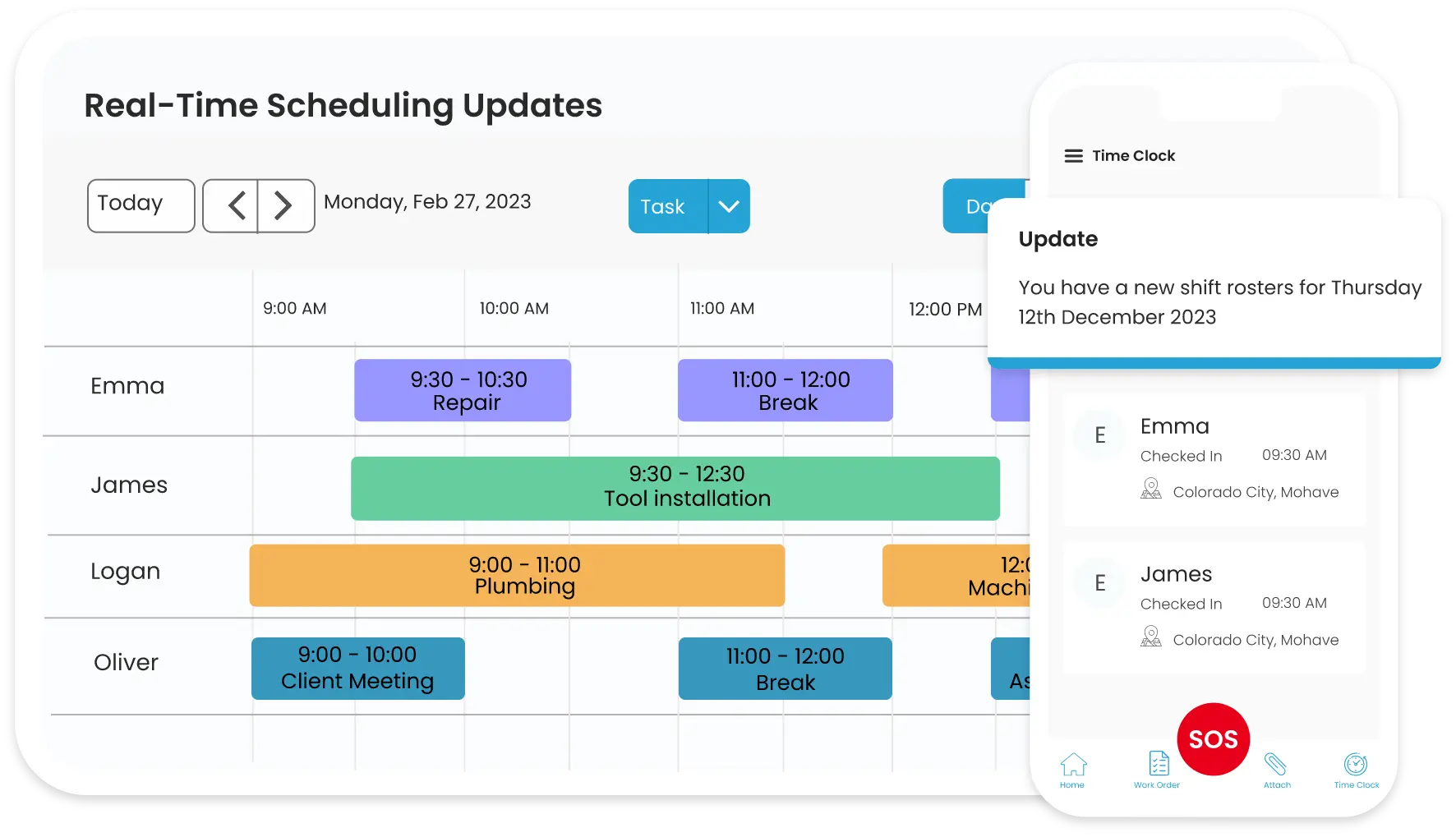 real-time-scheduling-updates